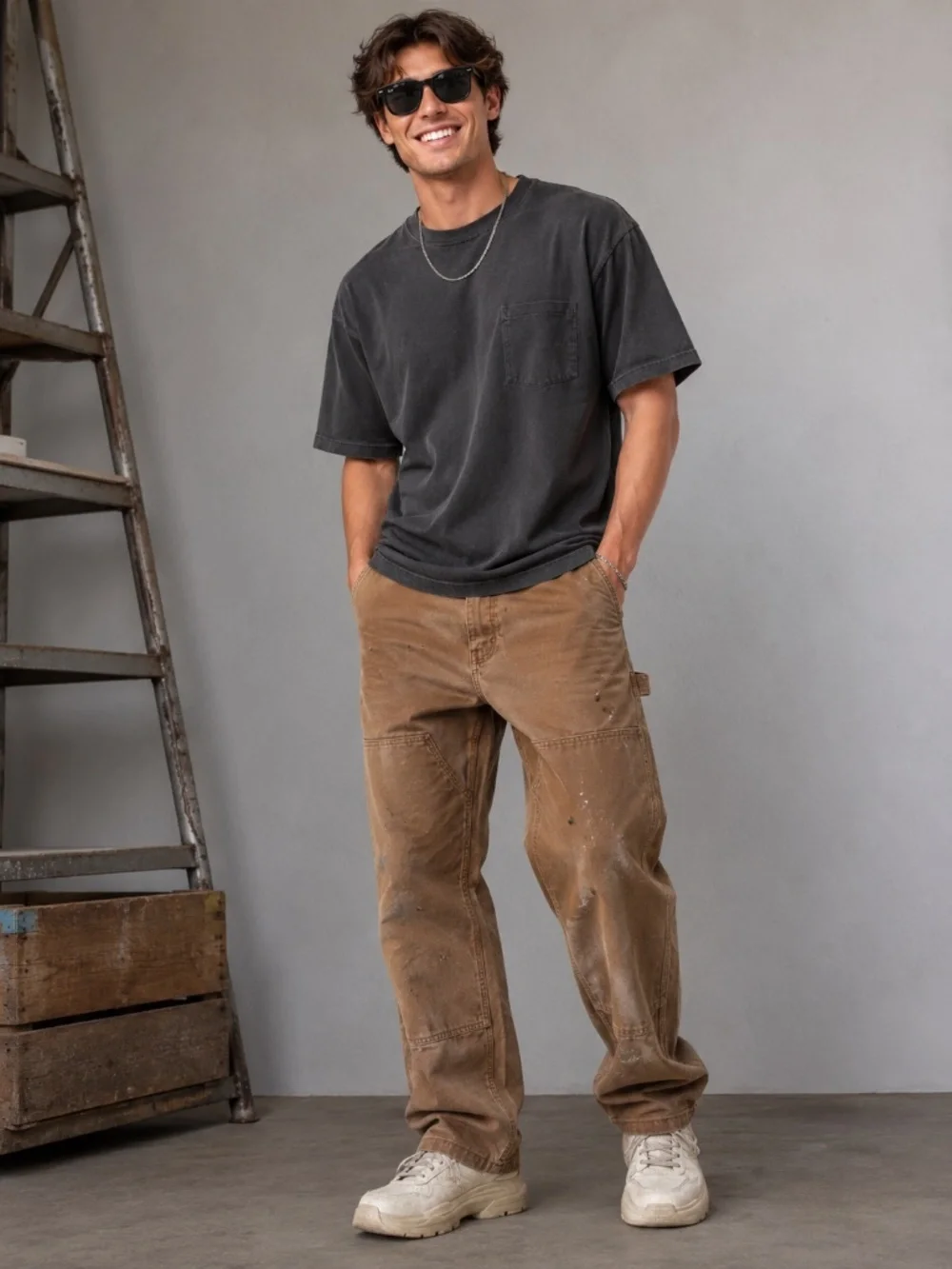 Carhartt Distressed Workwear Pants 32x30 Carpenter Gorpcore Streetwear